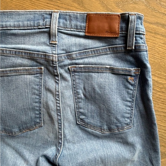 MADEWELL 9" High Rise Skinny Jeans‎ Women's 26 Light Wash Denim Blue - Picture 7 of 11